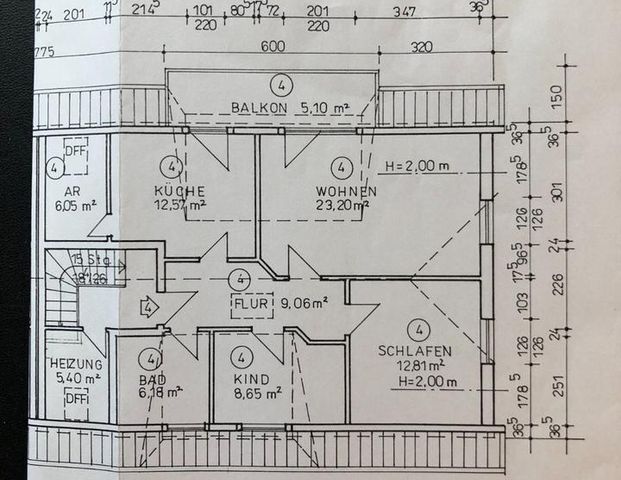 3-Raum-DG-Wohnung in 06420 Könnern OT Kirchedlau zu vermieten - Foto 1