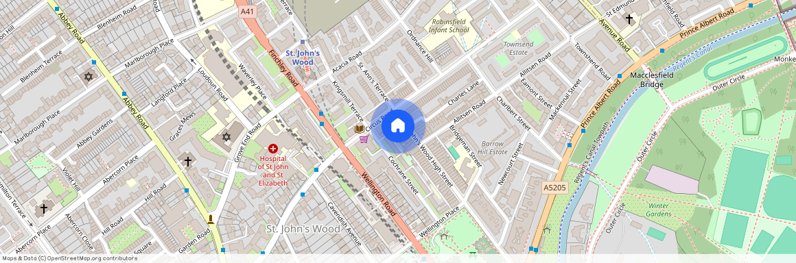 St. Johns Wood High Street, St. Johns Wood, London, NW8