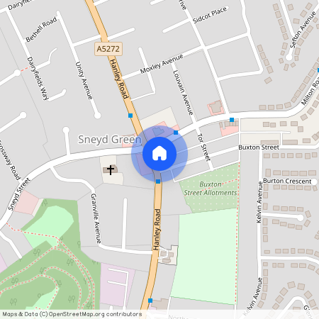 Hanley Road, Stoke-on-Trent, Staffordshire, ST1