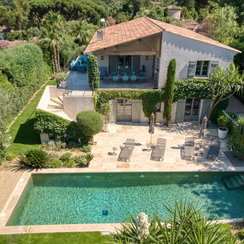 Saint Tropez - 5 chambres - 5 salles de bains - Vue mer - Piscine - Garage. - Photo 1