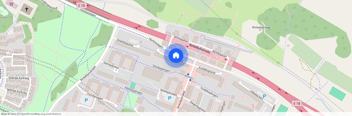 Stavbygränd, Spånga