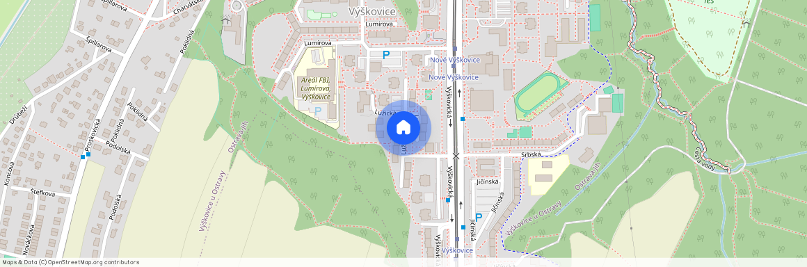 Lužická, Ostrava - Výškovice