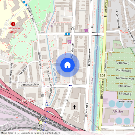 4052, Basel, Lehenmattstrasse, 284