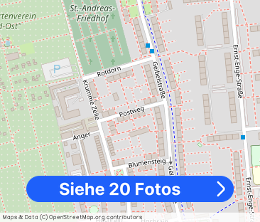 Gepflegte DG-Wohnung mit EINBAUKÜCHE, Balkon und Tageslicht-Bad ab ... - Foto 1