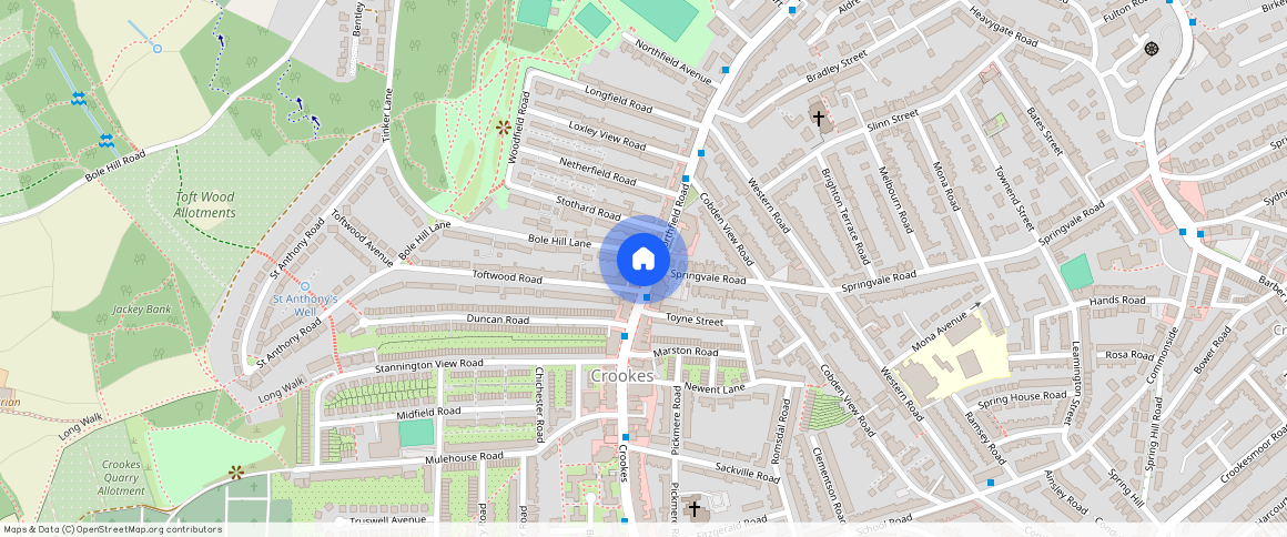 Crookes, Sheffield, S10 1TF