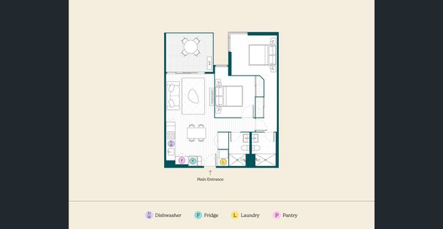 Live Big in an Unfurnished 2 Bed, 2 Bath – Save up to $17,250* - Photo 1