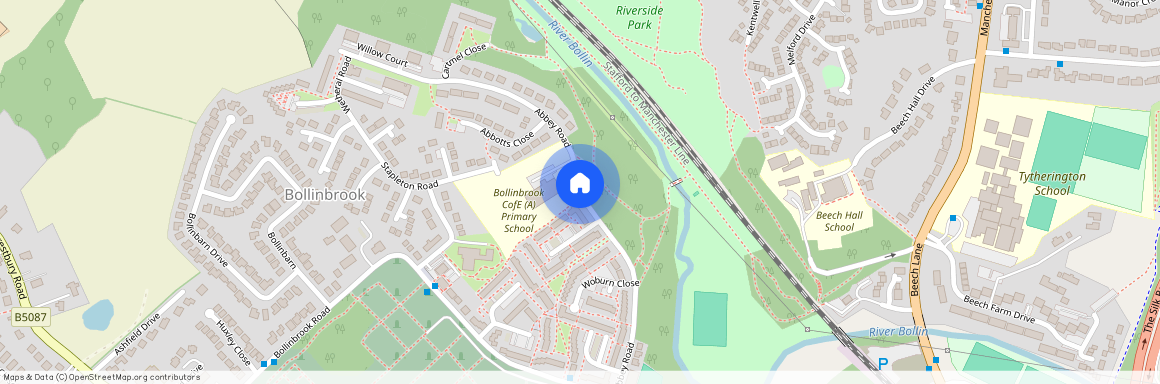 Abbey Road, Macclesfield, Cheshire, SK10