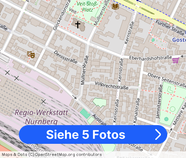 traumhafte 2-Zimmer-Wohnung in toller Lage in Nbg Gostenhof - Foto 1