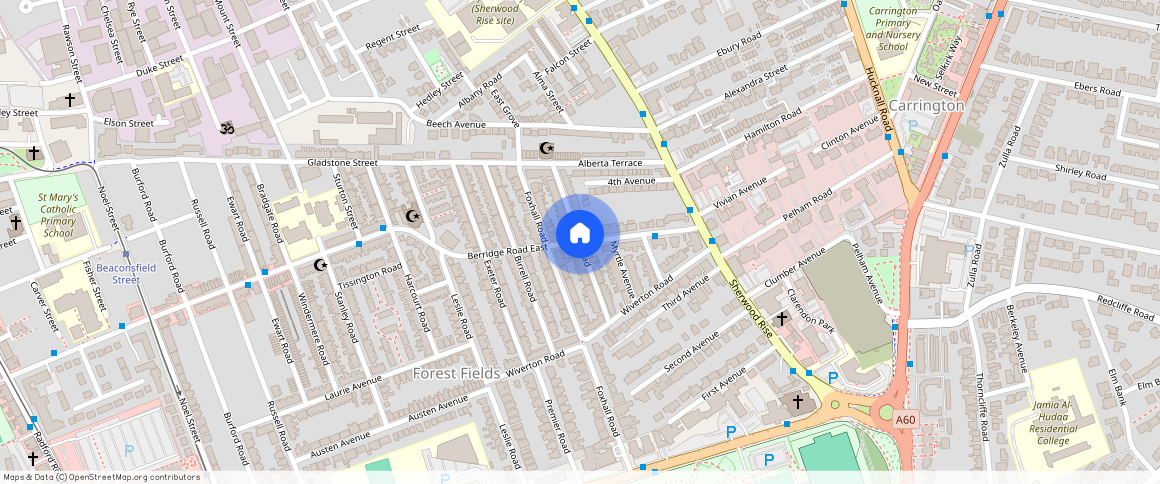 Cedar Road, Nottingham, NG7