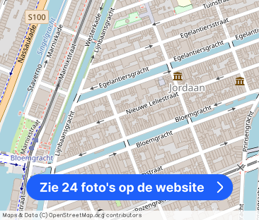 Luxe dubbel bovenhuis met dakterras in hartje Jordaan - Foto 1