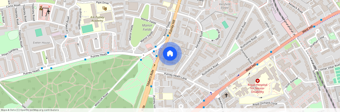 57 Putney Hill, London, SW15