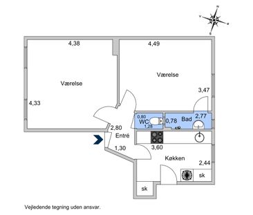 Teglværks Alle 7, 3. tv., 9000 Aalborg - Photo 6