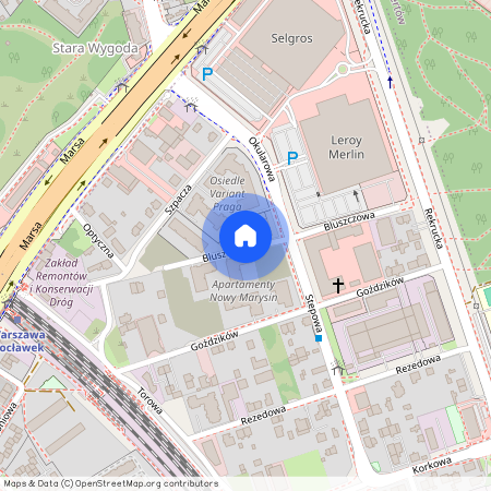 Warszawa, Wawer, Wawer, Marysin, Wawerski, Bluszczowa