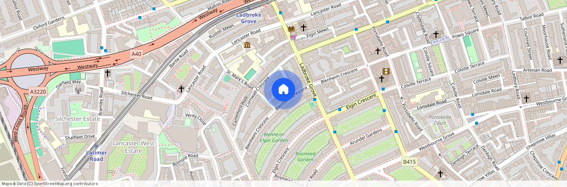 Blenheim Crescent, Notting Hill, W11