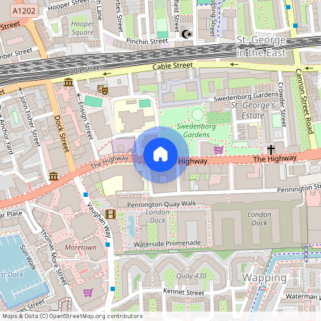 Telfords Yard, The Highway, London E1W