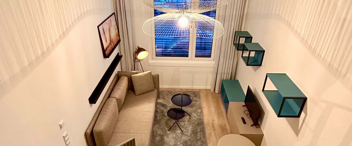 Möblierte 113 m² Wohnung mit 2 Schlafzimmern, ideal für Paare – Hunde erlaubt! - Photo 1