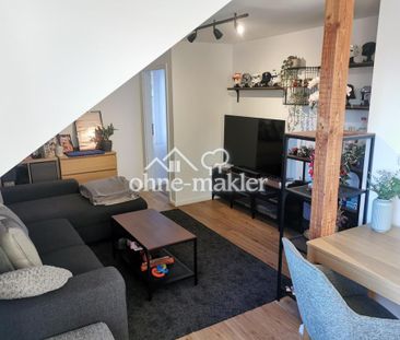 Licht & Design unterm Dach: Hochwertige 2-Zimmer-Wohnung mit Neubau... - Photo 2