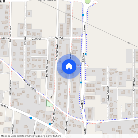 ul. Makowa, Polkowice, Polkowice, polkowicki, dolnośląskie