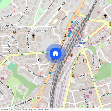 Avenue Beauregard 2, 1700 Fribourg