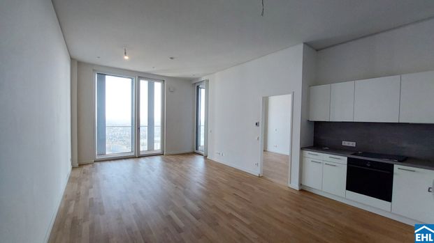 2-Zi.-Erstbezug mit Loggia & Rooftop Pool | TOWER HOMES - Foto 1