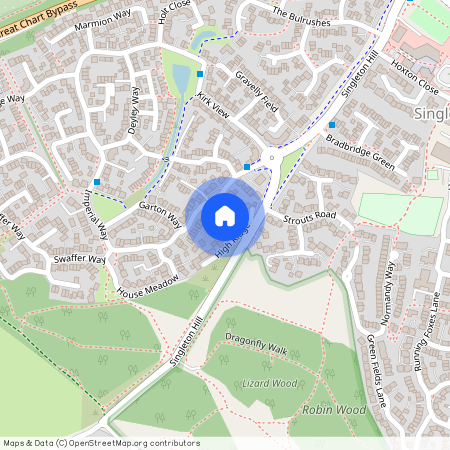 High Ridge, Singleton, Kent TN23 5HE