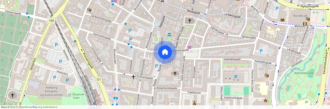 Ågade 1, 3. tv 9000 Aalborg