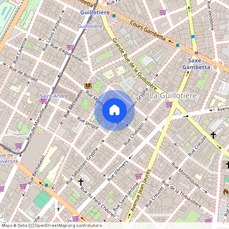 Rue Montesquieu, Francja, Lyon