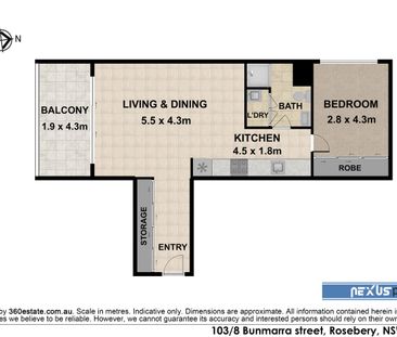 Near new 1 bedroom for lease, unfurnished - Photo 2