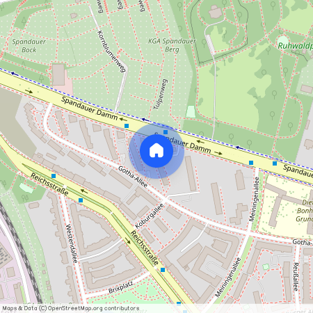 Spandauer Damm 237, 14052 Berlin - Westend