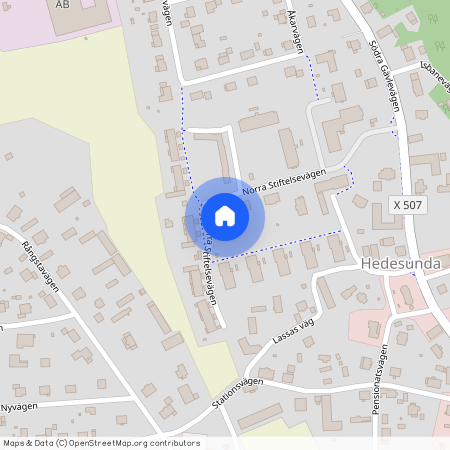 Norra Stiftelsevägen 23, Hedesunda