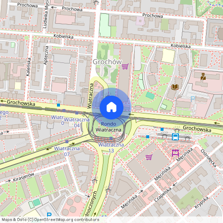 rondo Wiatraczna, Grochów, Praga-Południe, Warszawa, mazowieckie