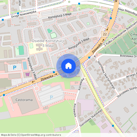 os. Konstytucji 3-go Maja, Starogard Gdański, starogardzki, pomorskie