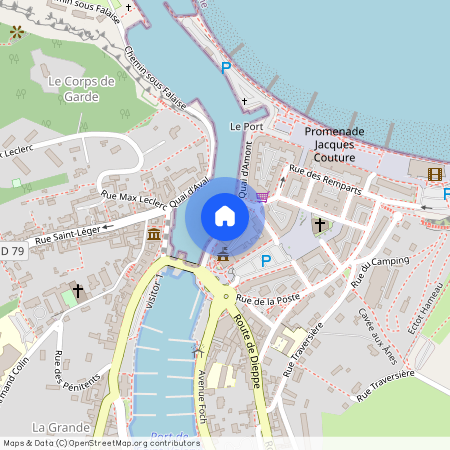 SEINE-MARITIME (76), - NORMANDIE, ST VALERY EN CAUX (76460)