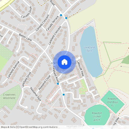 Lakeside Walk, Rawdon, Leeds, West Yorkshire, LS19