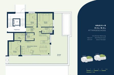 4.5 Zimmer, 90 m², 3. Stock - Photo 5