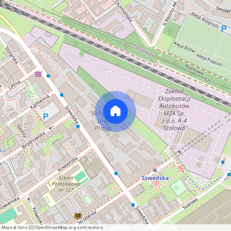 ul. Szwedzka, Nowa Praga, Praga-Północ, Warszawa, mazowieckie