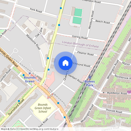 3 Bedroom Terraced House – Queens Road, Bounds Green, N11