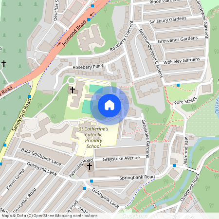 2 bed apartment to rent in NE2