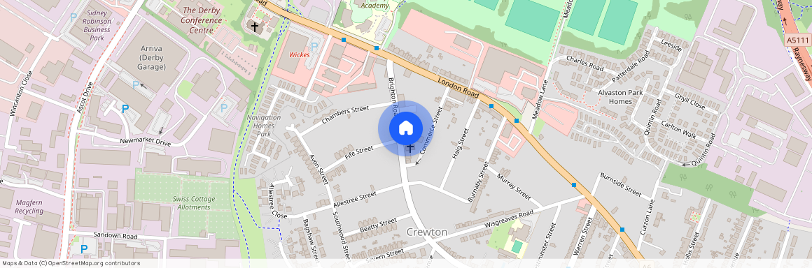 Flat 1, 41 Brighton Road, Alvaston, Derbyshire, DE24 8SZ, Derby