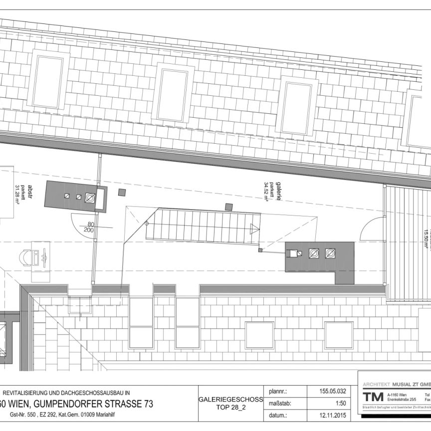 Gumpendorfer Straße: 5-Zimmer-Maisonette mit Terrasse - Photo 1