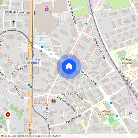 Avenue de l'Europe 10, 1870 Monthey