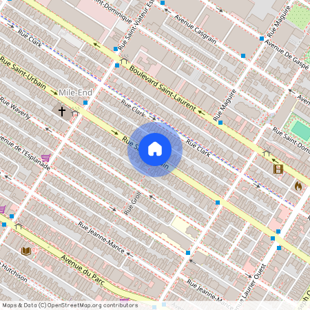 Le Plateau-Mont-Royal, Montréal, QC H2T 2W8