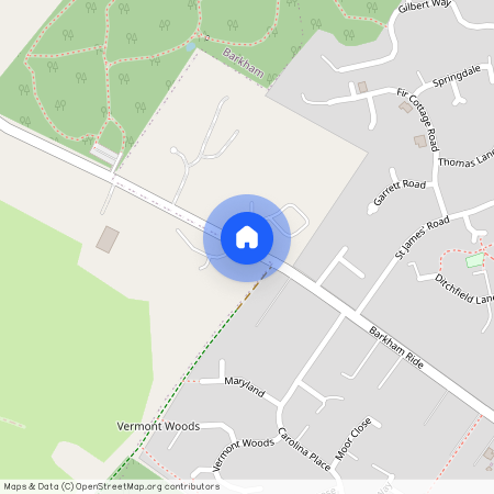 Barkham Ride, Finchampstead, Wokingham, Berkshire, RG40