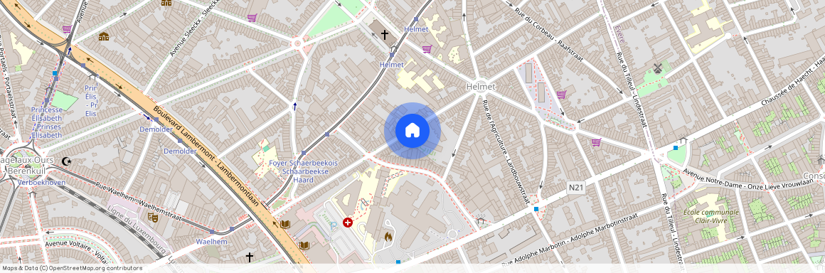 Rue Docteur Élie Lambotte, 157, 1030, Schaerbeek