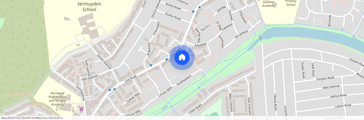 Ambleside Walk, Canvey Island, Essex