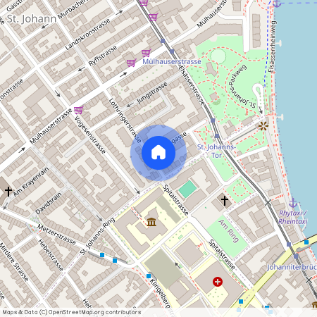 Basel, Lothringerstrasse 6 / Immengasse 21
