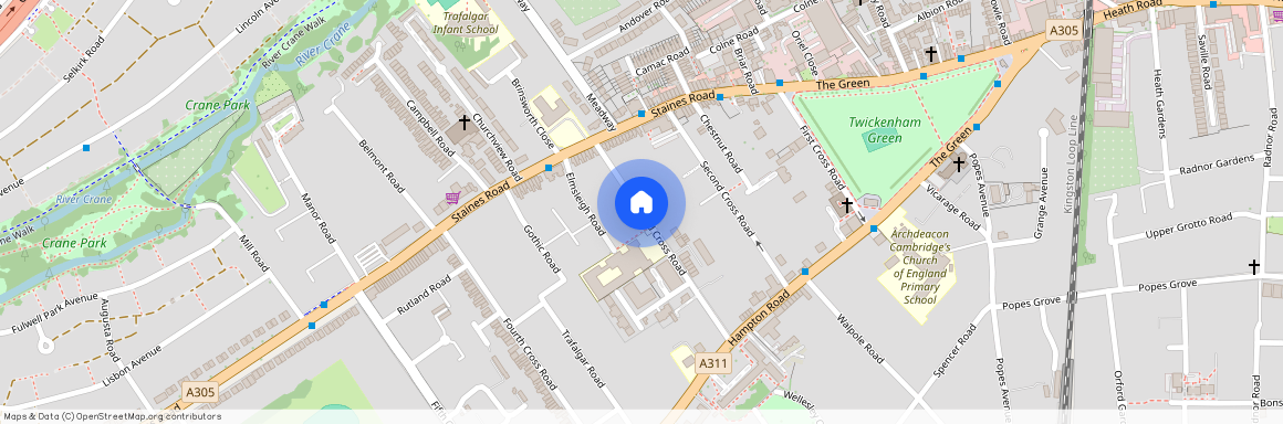 Third Cross Road, TW2, London