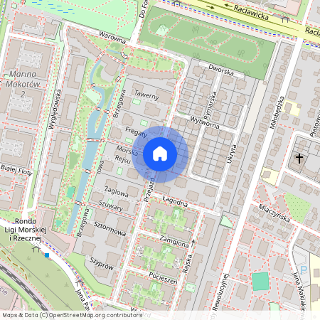 ul. Rejsu, Wyględów, Mokotów, Warszawa, mazowieckie