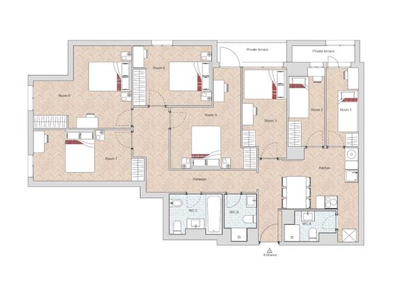 Wide and cozy room in he north of Madrid. - Photo 1