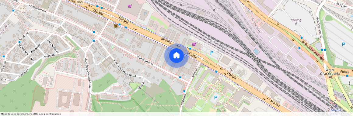 ul. Morska, Grabówek, Gdynia, pomorskie